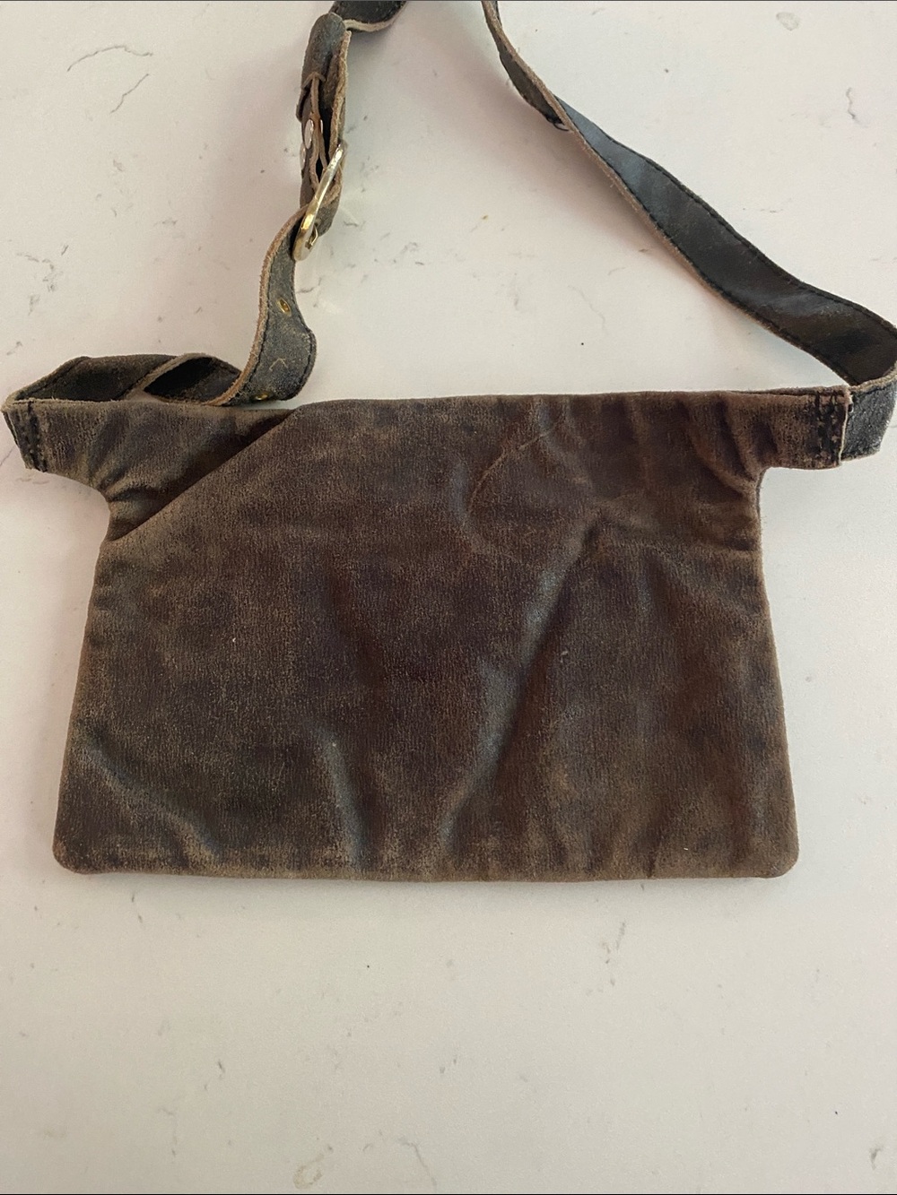 Urban Outfitters Faux Sueded Leather Waist  Fanny Pack - Picture 3 of 10